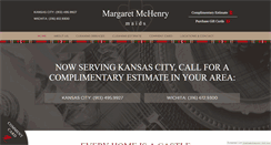 Desktop Screenshot of margaretmchenrymaids.com